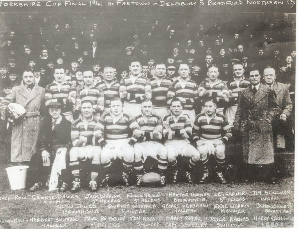 1941 Dewsbury Team with names